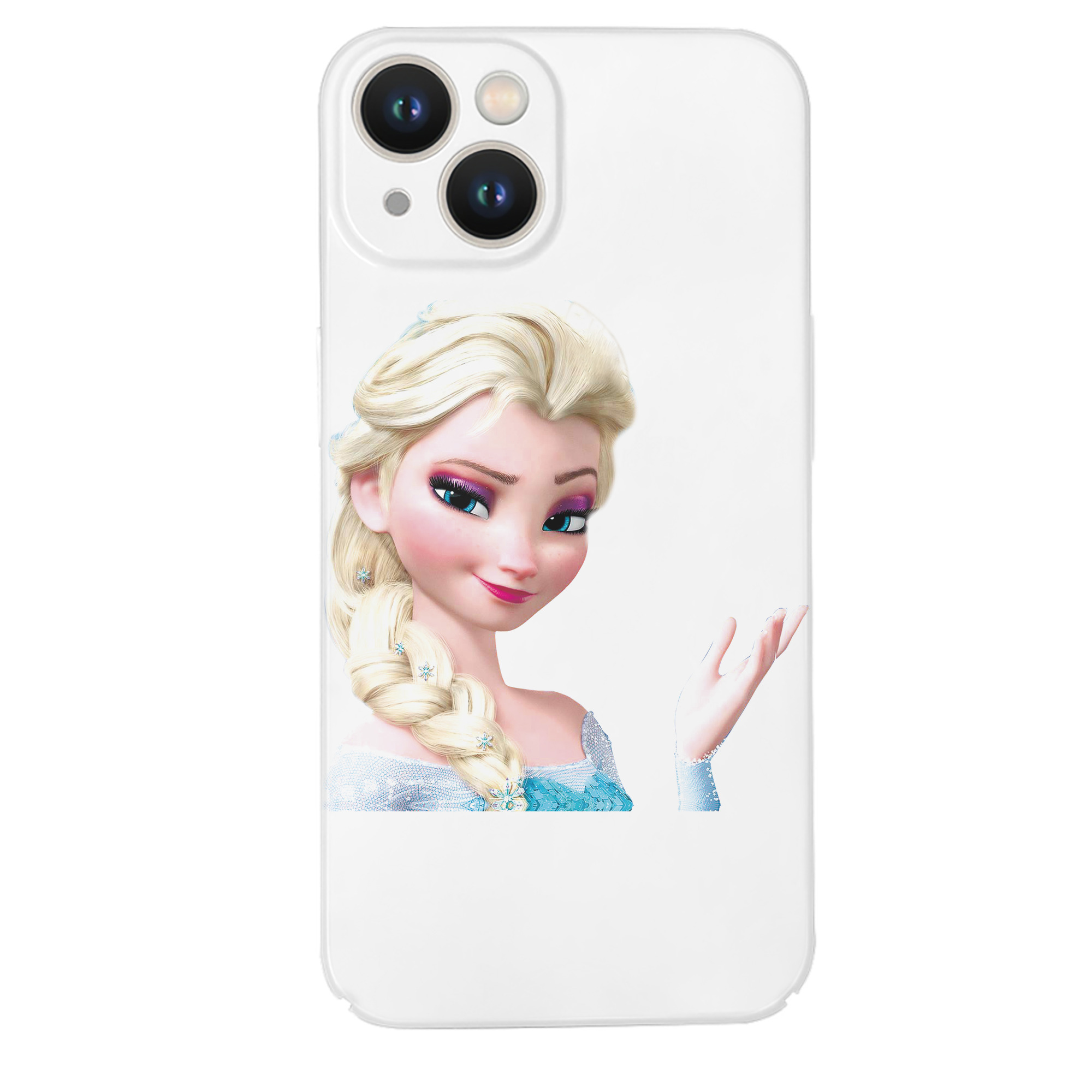 （画像用） アナと雪の女王 アンナ エルサ Frozen Anna Elsa 【iPhone 14シリーズ対応】ハードケース